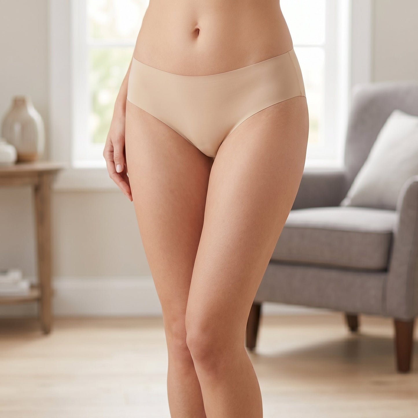 laser-cut seamless panties